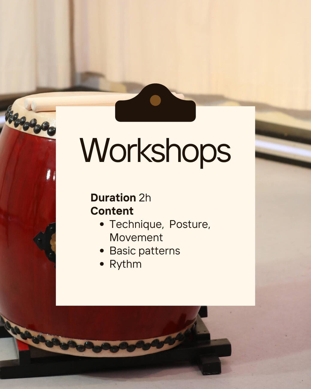 Workshops